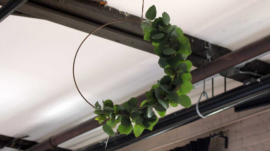 Modern Eucalyptus Wreath